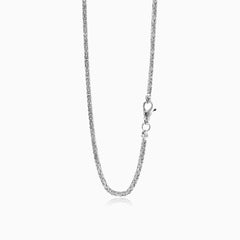 Chaîne byzantine en argent