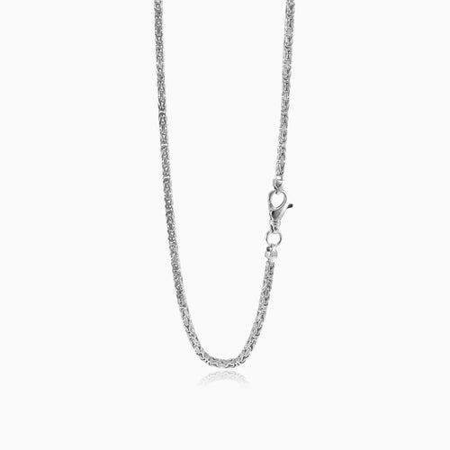 Chaîne byzantine en argent