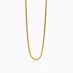 Gold byzantine chain