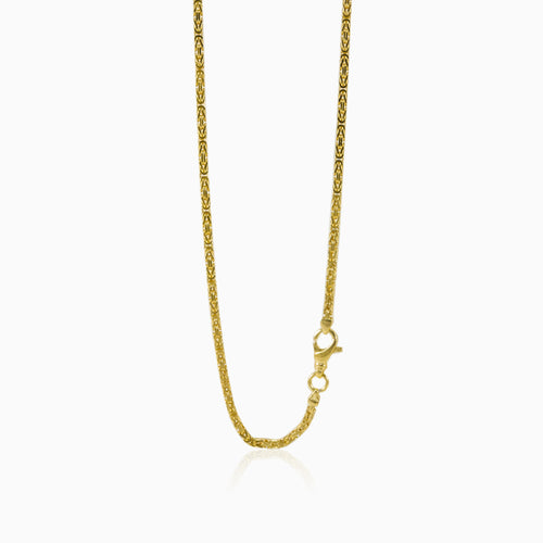 Gold byzantine chain