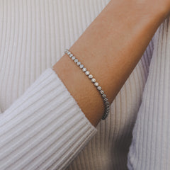 Tenisový náramek v osazení luneta