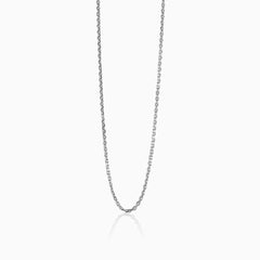 Silver anker cable chain