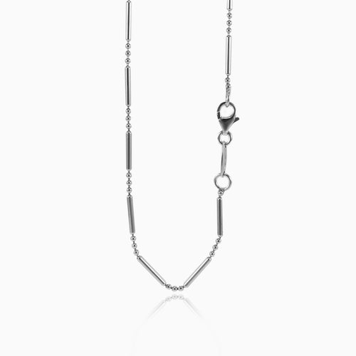 Kette mit Perlen und Gliedern