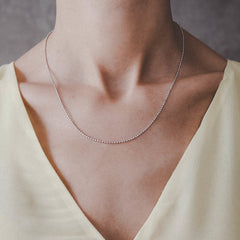 Chaîne à perles fines