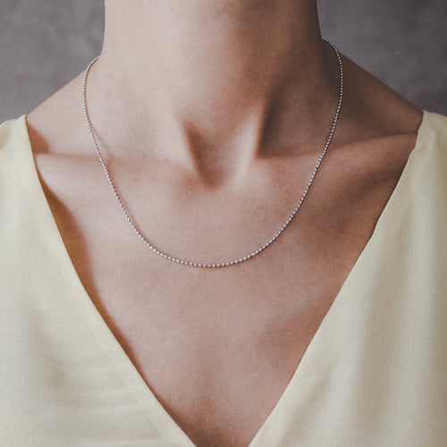 Chaîne à perles fines