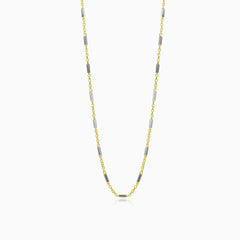 Gliederkette aus Gold mit Stabdesign