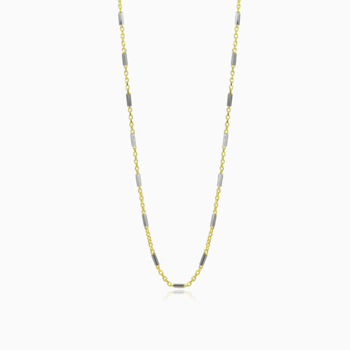 Gliederkette aus Gold mit Stabdesign