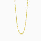 Massive Anker-Kabelkette aus Gold