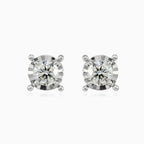 Illusions-Diamant-Ohrstecker