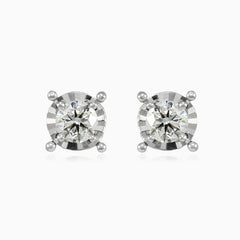 Illusions-Diamant-Ohrstecker