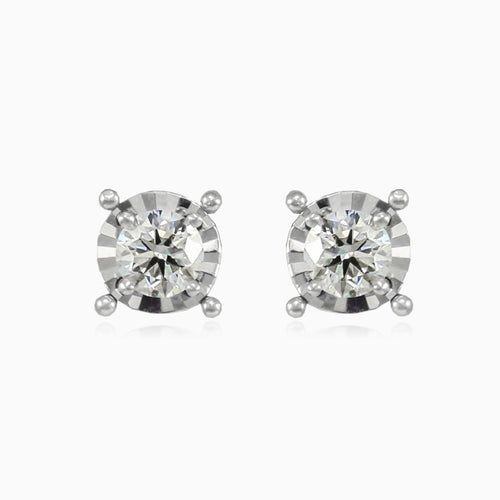 Illusions-Diamant-Ohrstecker