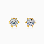 Stern-Diamant Ohrringe
