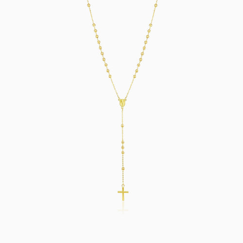 Klassisches Gold-Rosenkranz