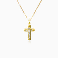 Klassisches goldenes Kreuz