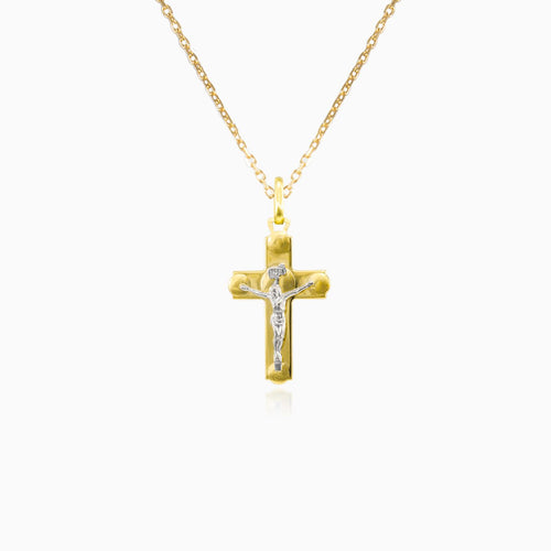 Klassisches goldenes Kreuz