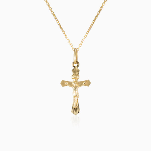 Dekoratives Goldkreuz