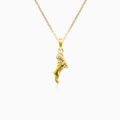 Gold-Aries-Sternzeichen-Anhänger