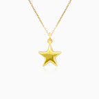 Gold-Stern-Anhänger