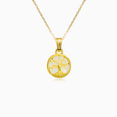 Perlmutt-Gold-Baum-des-Lebens