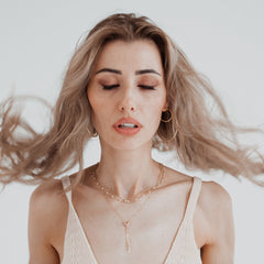 Classic gold hoops