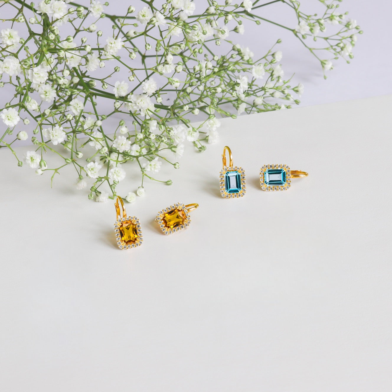 The birthstones of November - Topaz and Citrine