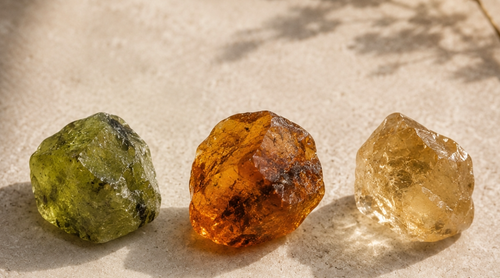 August Birthstones: Peridot, Citrine and Amber – Gemstones That Shine Like Summer