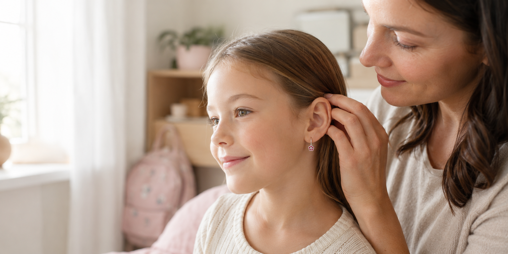 Children’s Earrings – How to Choose a Safe Material, Closure and Size for Sensitive Children’s Ears