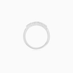 White Gold Brilliant Diamond Ring