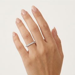 Diamond Eternity Ring in White Gold