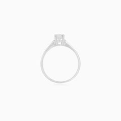 Classic White Gold Diamond Engagement Ring