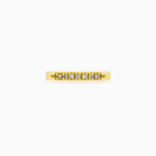 Diamond Row Ring in Yellow Gold