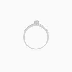 Timeless White Gold Diamond Ring