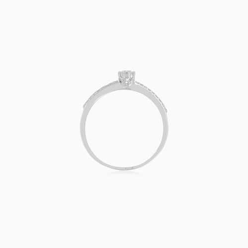 Timeless White Gold Diamond Ring