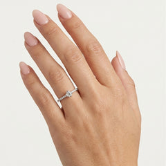 Timeless White Gold Diamond Ring
