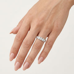 White Gold Diamond Legacy Ring