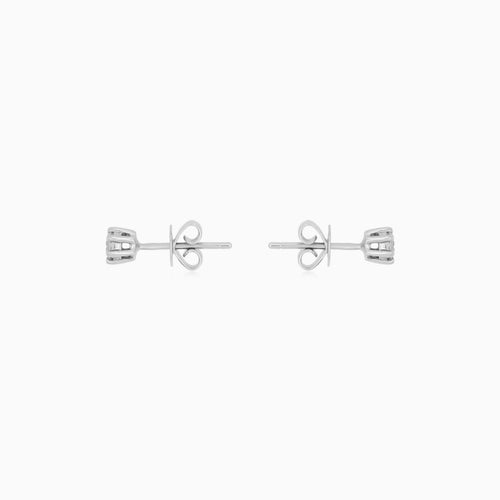 Classic White Gold Diamond Stud Earrings