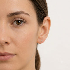 Boucles d’oreilles étoile en diamant