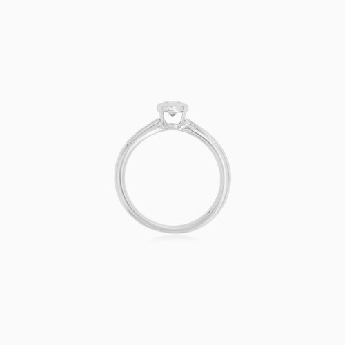 Elise bezel-set diamond engagement ring