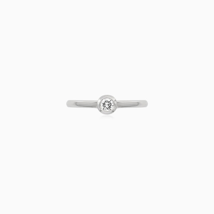 Maren bezel-set diamond ring