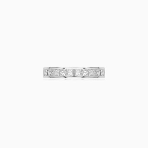 Princess Cut Diamond Channel Set Ring