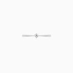 Ethereal White Gold Diamond Solitaire Ring