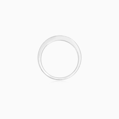 Timeless White Gold Diamond Band