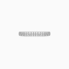 Luxury Two-Row Diamond Ring