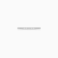 Rose Gold Diamond Half Eternity Ring