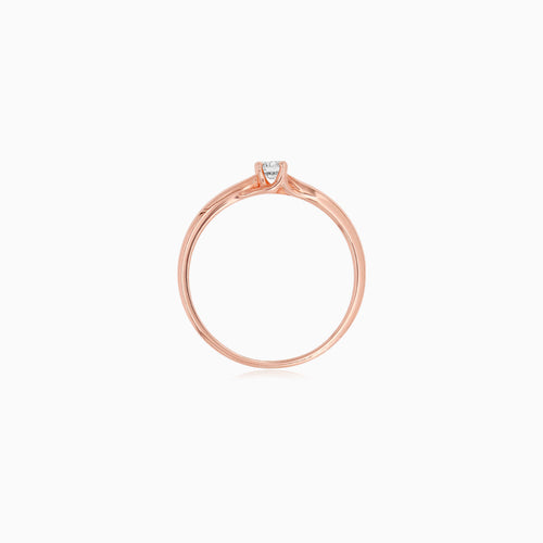 Harmony Rose Gold Diamond Ring