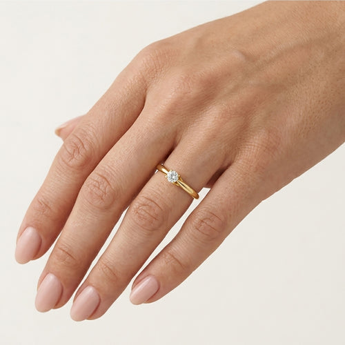 Harmony solitérní diamantový prsten