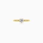 Yellow Gold Diamond Engagement Ring