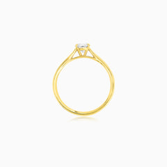 Yellow Gold Diamond Engagement Ring