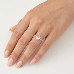 Zásnubní Prsten Solitaire Luster S Diamantem