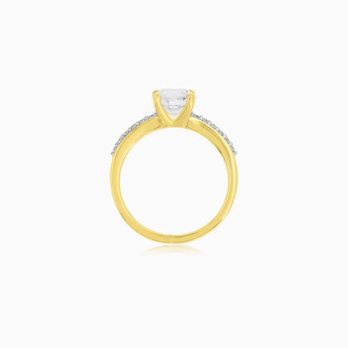 Zásnubní Prsten Solitaire Luster S Diamantem